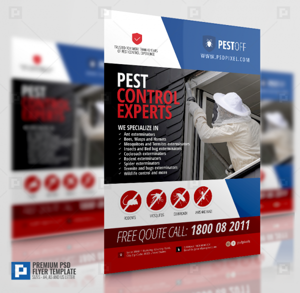 Pest and Animal Control Flyer