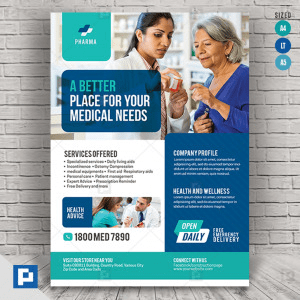 Pharmacy Company Flyer