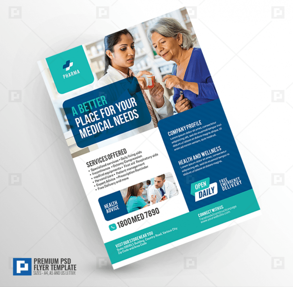 Pharmacy Company Flyer