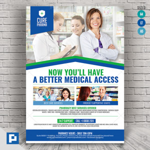 Pharmacy Company Promotional Flyer