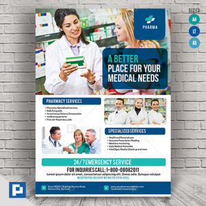 Pharmacy Drugstore Flyer