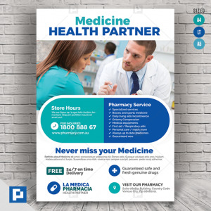 Pharmacy and Drug Store Flyer