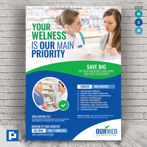 Pharmacy and Medical Supply Flyer