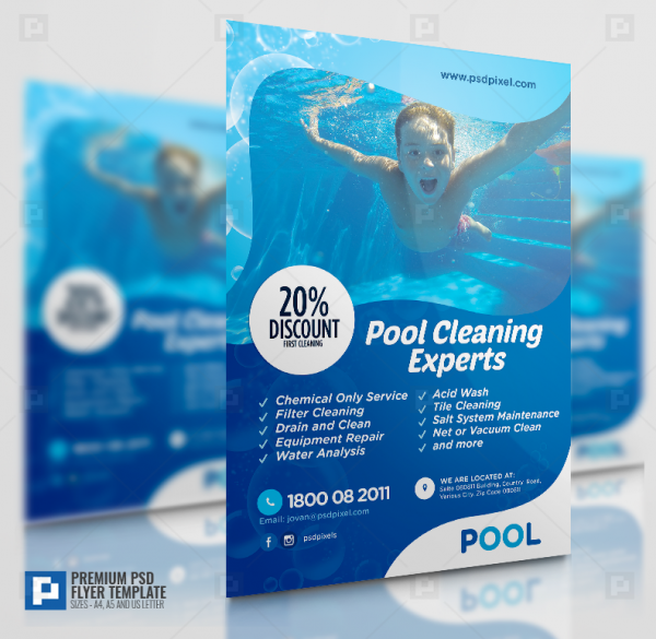 Pool Services Flyer