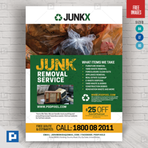 Trash Removal Services Flyer