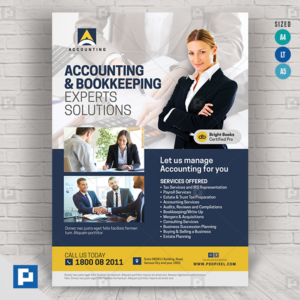 Accounting Sales and Tax Services Flyer