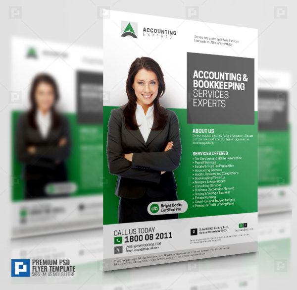 Accounting Services Promotional Flyer