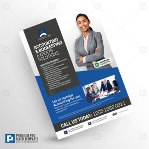 Accounting Company Services Flyer