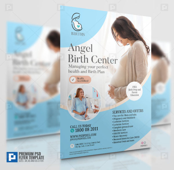 Birth Center Promotional Flyer