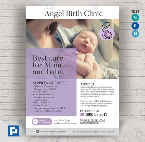 Birthing Facility Services Flyer
