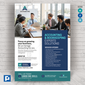 Bookkeeping and Accounting Services Flyer