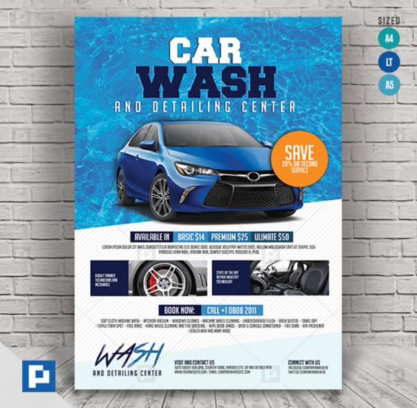 Car Wash Flyer