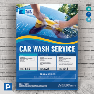 Car Wash Services Flyer