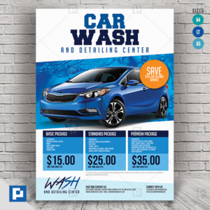 Car Wash Services Flyer