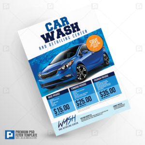 Car Wash Services Flyer