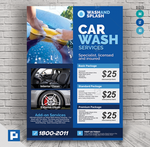 Car Wash Services Promotional..