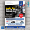 Car Wash Services Promotional Flyer