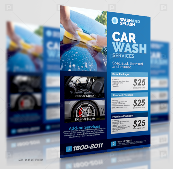 Car Wash Services Promotional