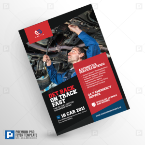 Car repair Mechanic Flyer