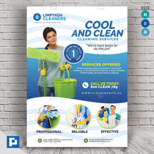 Commercial Cleaning Company Flyer