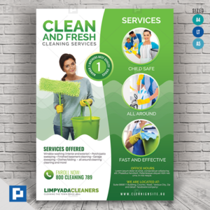 House Cleaning Services Promotional Flyer