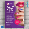 Nail Care Spa and Salon Flyer