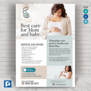 Pregnancy and Childbirth Clinic Flyer