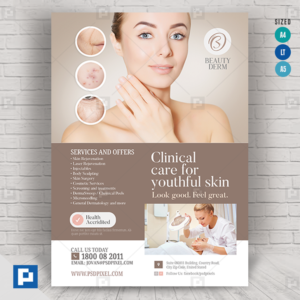 Cosmetic Services Flyer