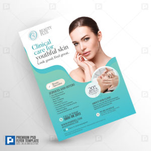 Cosmetic Skin Care Flyer