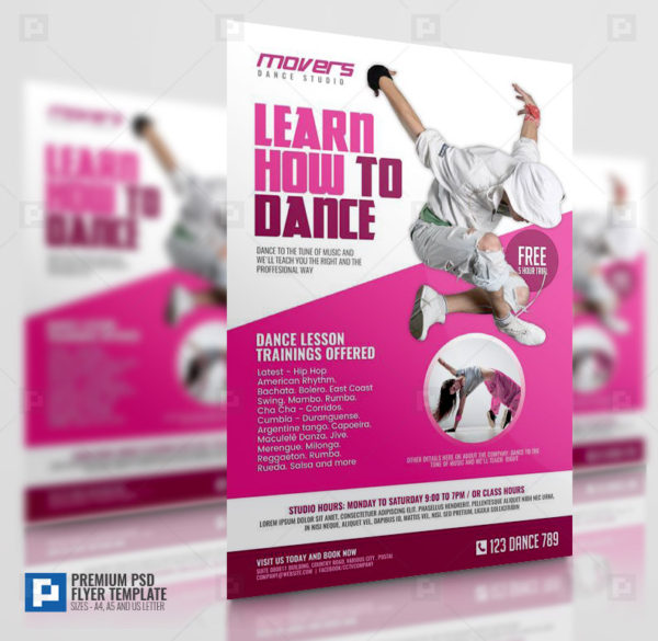 Dance Studio Flyer