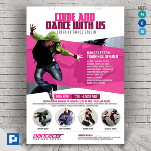 Dance Studio Promotion Flyer