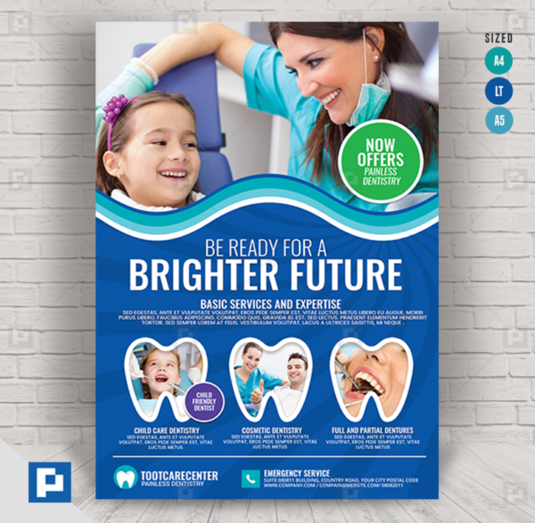 Dental Care Clinic Flyer