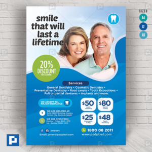 Dental Care Services Flyer