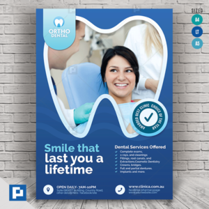 Dental Clinic Promotional Flyer