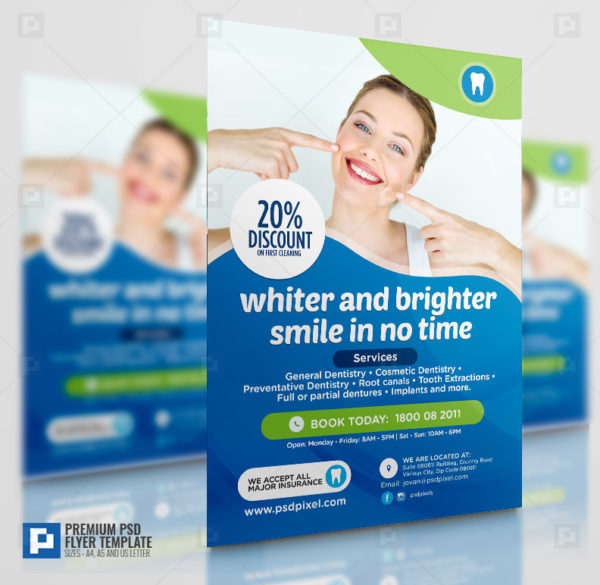 Dental Clinic Promotional Flyer