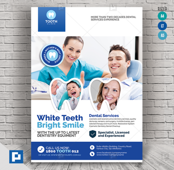 Dental Clinic Promotional Flyer