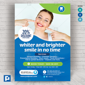 Dental Clinic Promotional Flyer