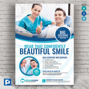 Dental Dentistry Clinic flyer