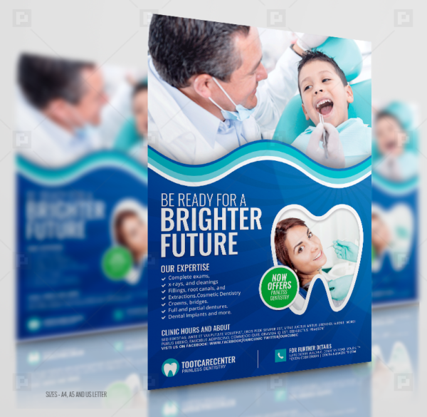 Dental services flyer