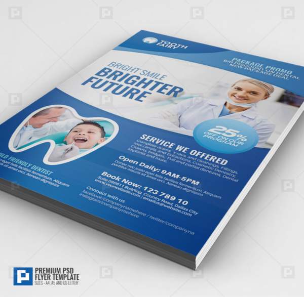 Dentist Dental Services Flyer