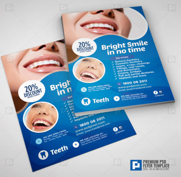 Dentist Services Flyer