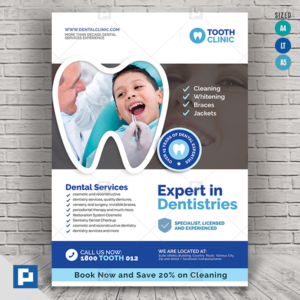 Dentistry Services Clinic Flyer