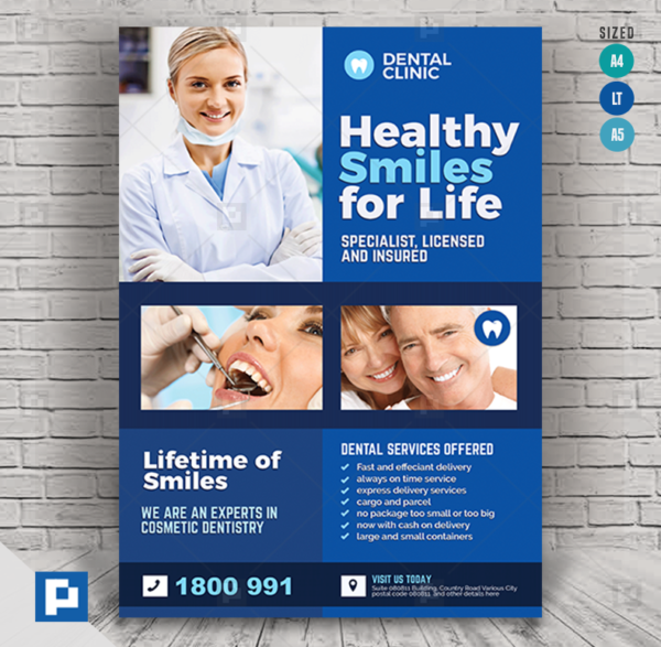 Dentistry and Dental Clinic Flyer