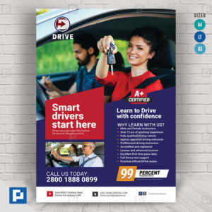 Driving School Flyer