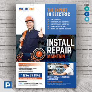 Electrical Services Company Flyer