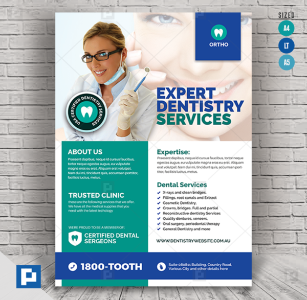 Tooth Care Services Flyer