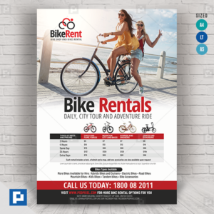 Bike Rental Company Flyer