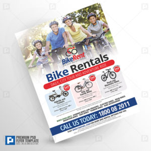 Bike Rentals Flyer