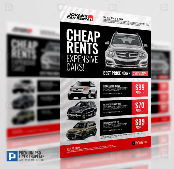 Car Rental Flyer