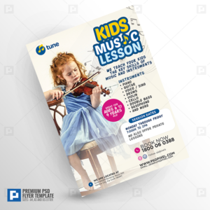 Child Music Class Flyer